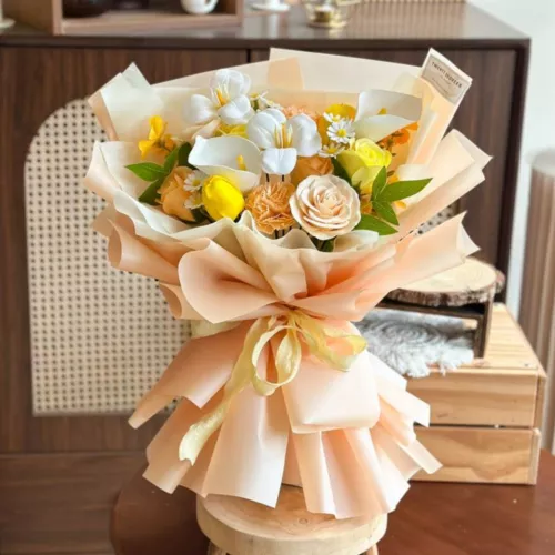 Rochelle Soap Flower Bouquet