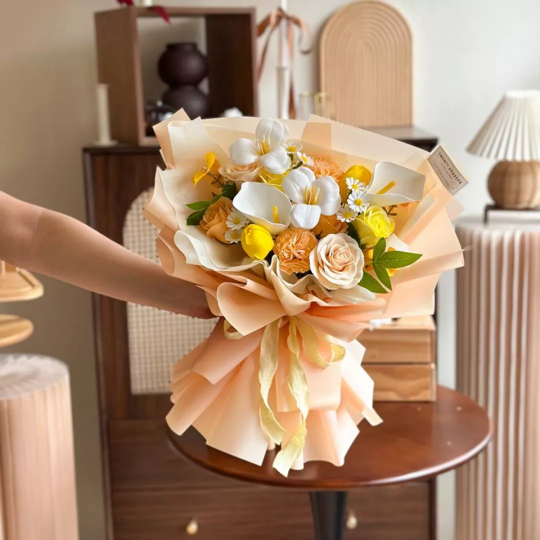 Rochelle Soap Flower Bouquet