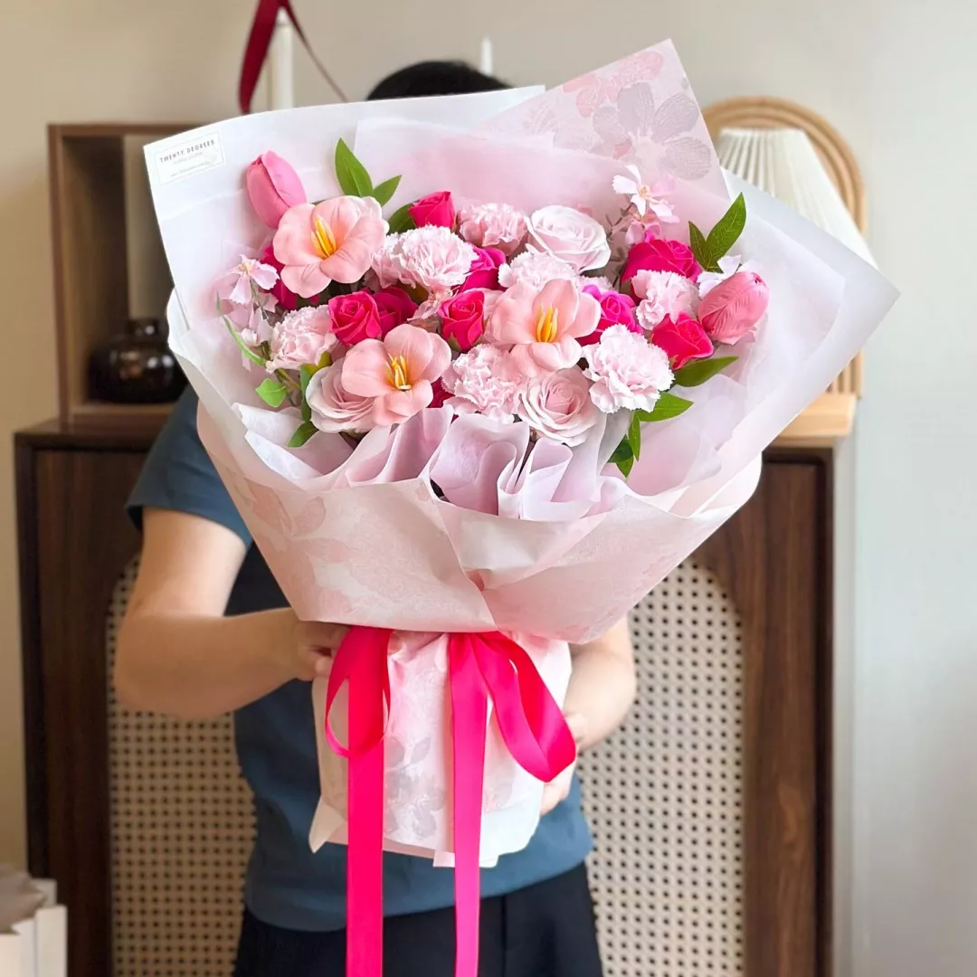 [MOTHER'S DAY] Loveday Soap Flower Bouquet