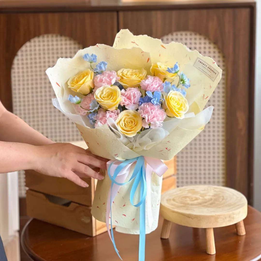 [MOTHER'S DAY] Nadia Soap Flower Bouquet
