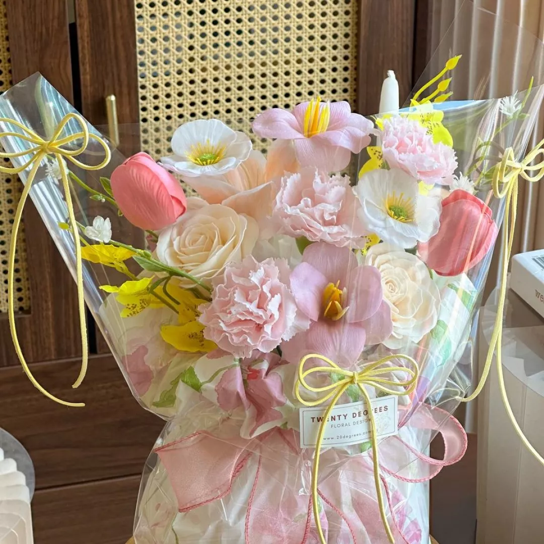 [MOTHER'S DAY] Juin Soap Flower Bouquet