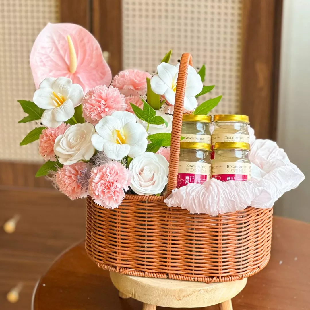 [MOTHER'S DAY] Love Mama Soap Flower Basket