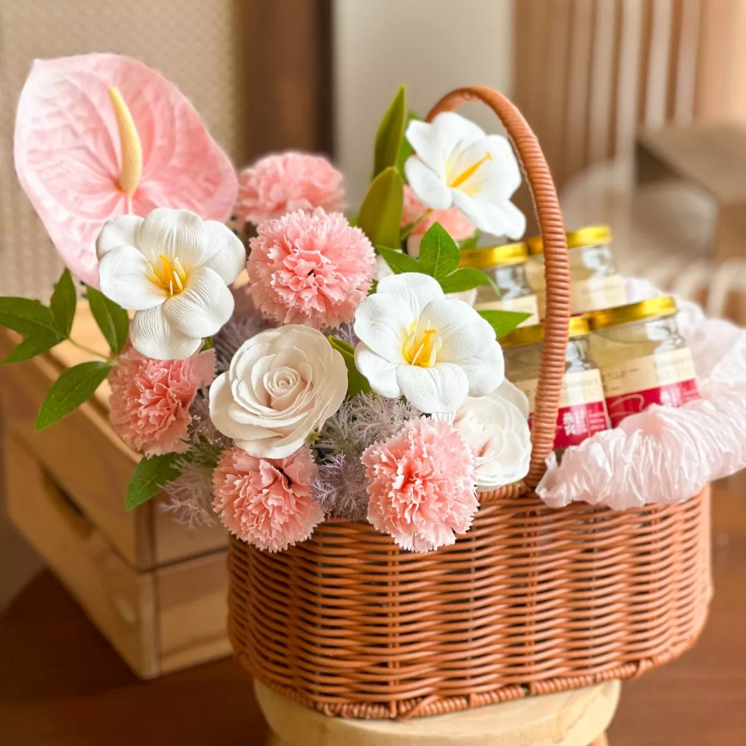 [MOTHER'S DAY] Love Mama Soap Flower Basket