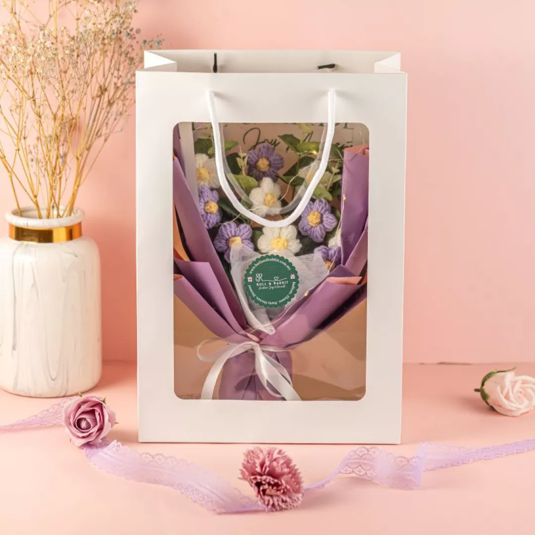 [Mother's Day] Charming Flower Bouquet (Crochet)