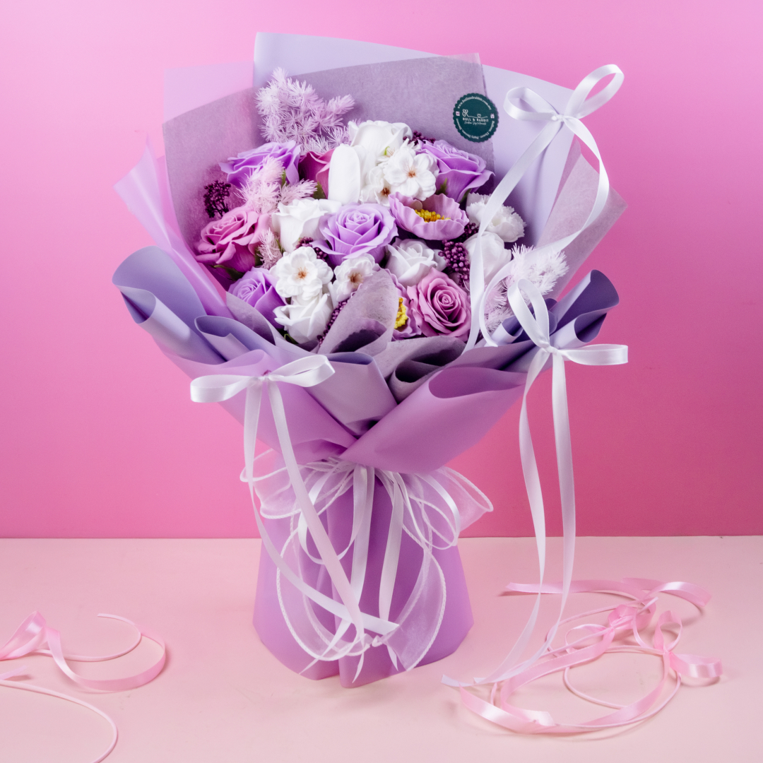 Charlie Bouquet (Preserved & Soap Flower)