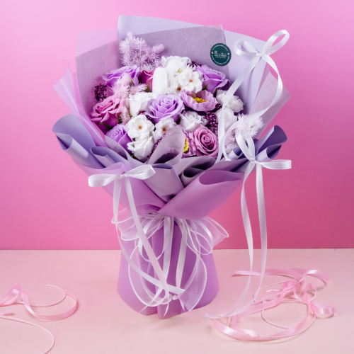 Charlie Bouquet (Preserved & Soap Flower)