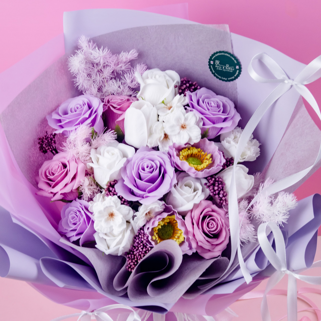 Charlie Bouquet (Preserved & Soap Flower)