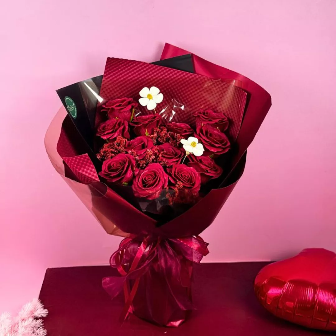 [Valentine's Day 2026] [NEW] Avalyn Bouquet (Preserved & Soap Flower)