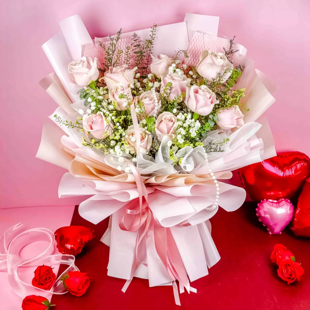 [Valentine's Day 2026] Velvet Bouquet (Fresh Flower)