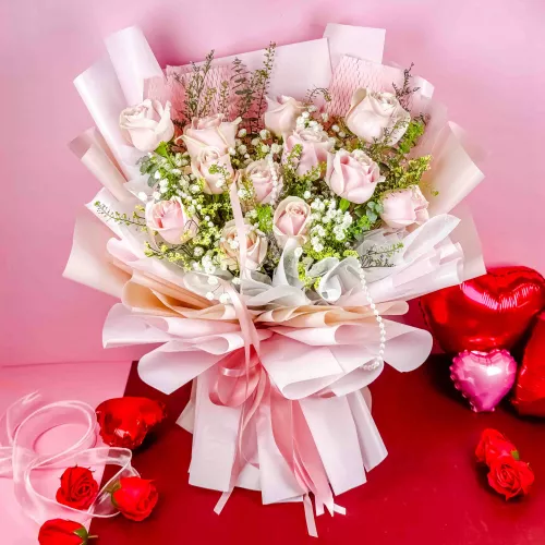 [Valentine's Day 2026] Velvet Bouquet (Fresh Flower)