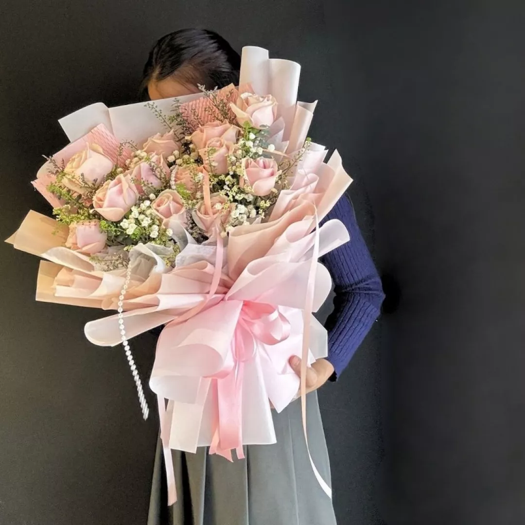 [Valentine's Day 2026] Velvet Bouquet (Fresh Flower)