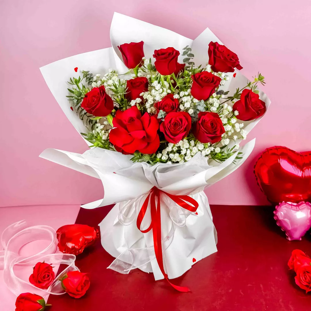 [Valentine's Day 2026] Velvet Bouquet (Fresh Flower)