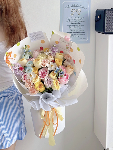 Rainbow Bouquet (S/ M size)