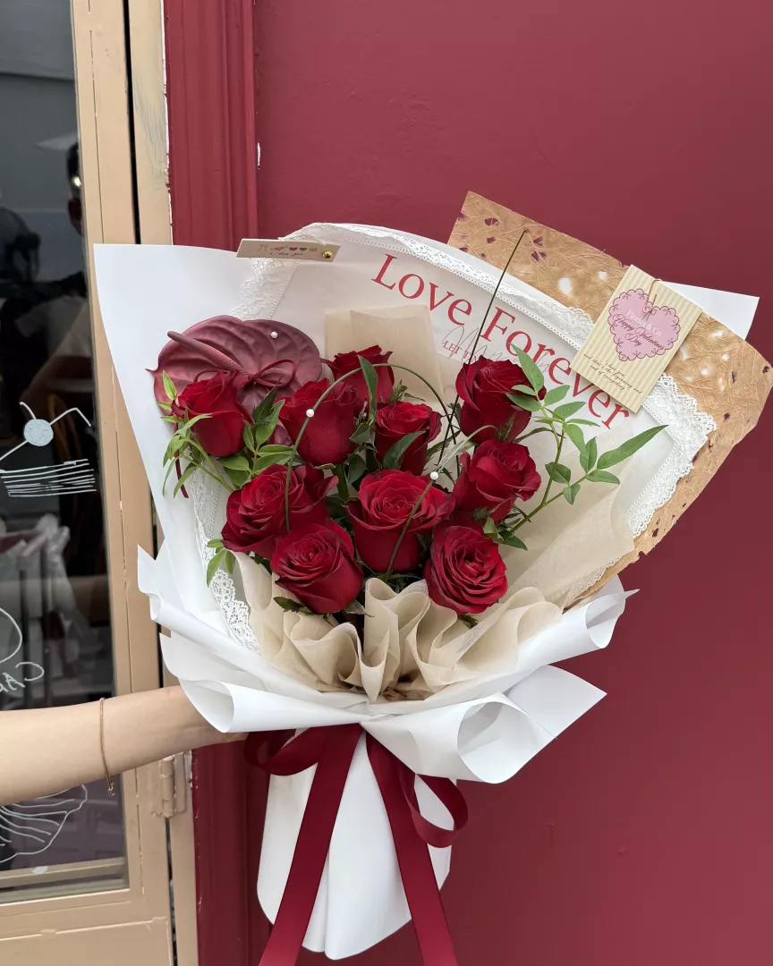 Valentine's day: Love forever (White)