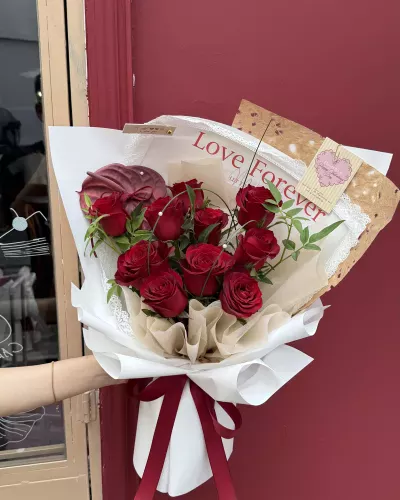 Valentine's day: Love forever (White)