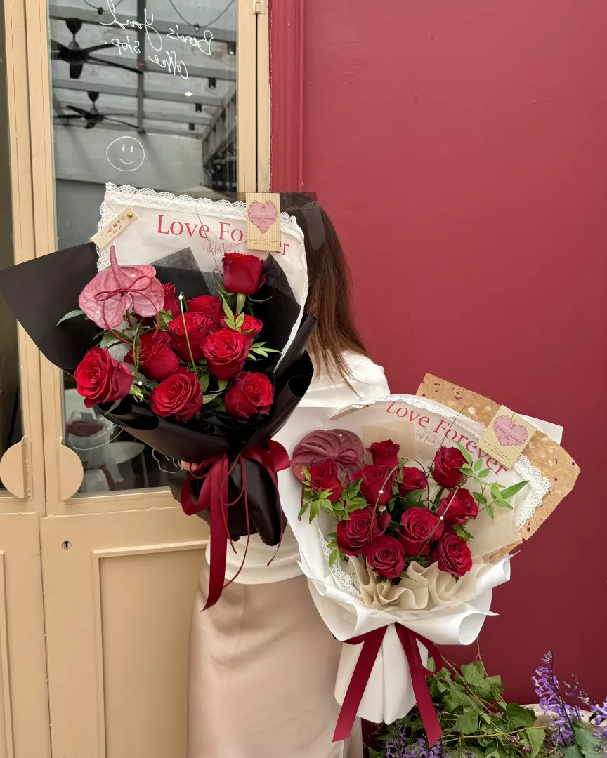 Valentine's day: Love forever (White)