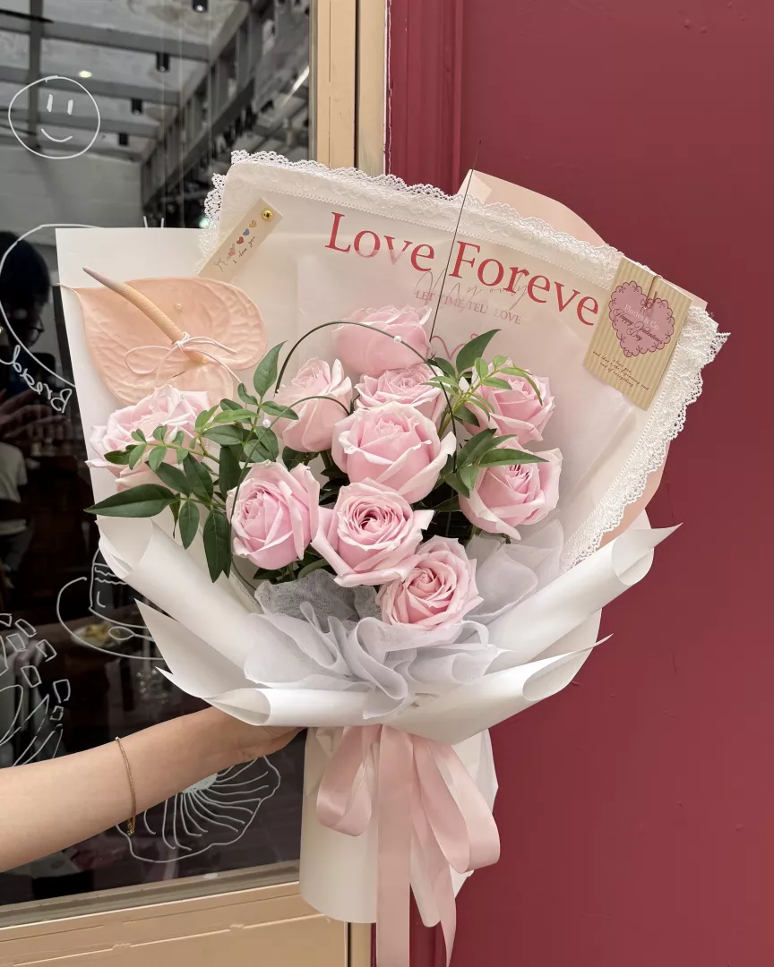 Valentine's day: Love forever (Pink)