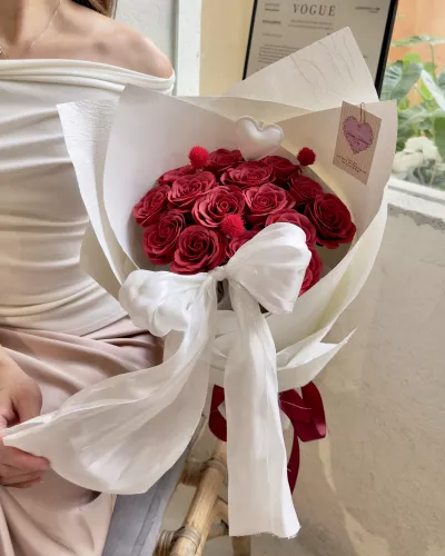 Valentine's day: Soap flower | Classic red rose