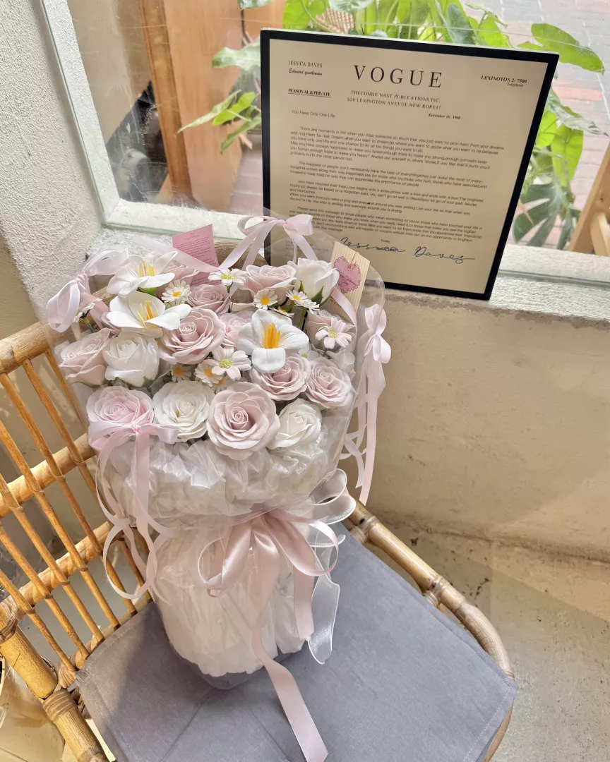 Valentine's day: Soap flower | Menta