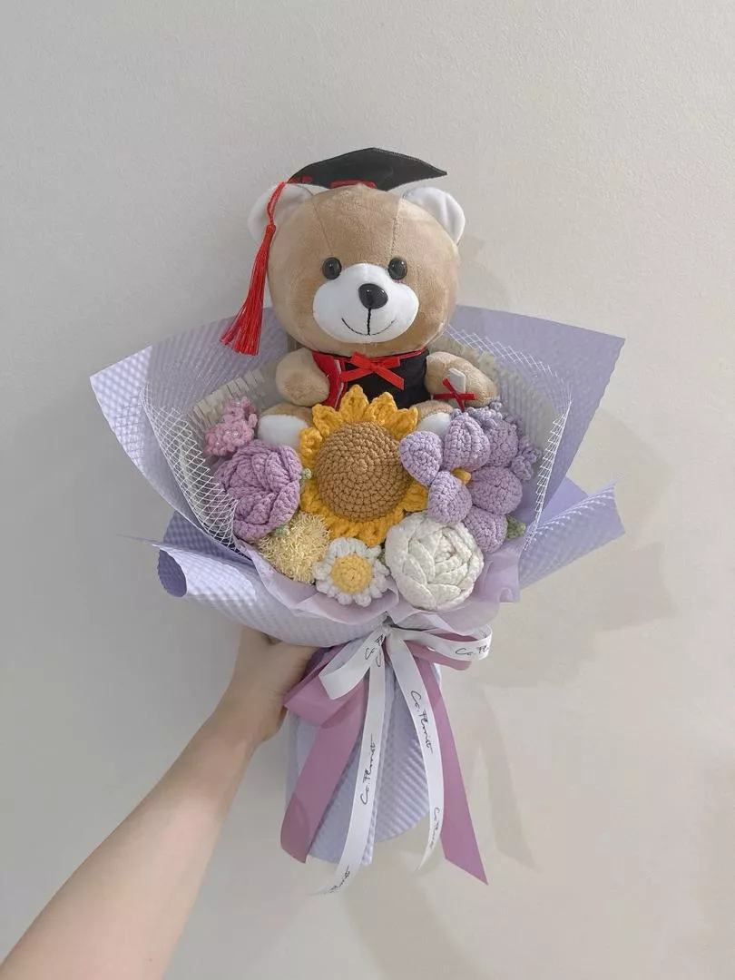 Graduation Bear Bouquet