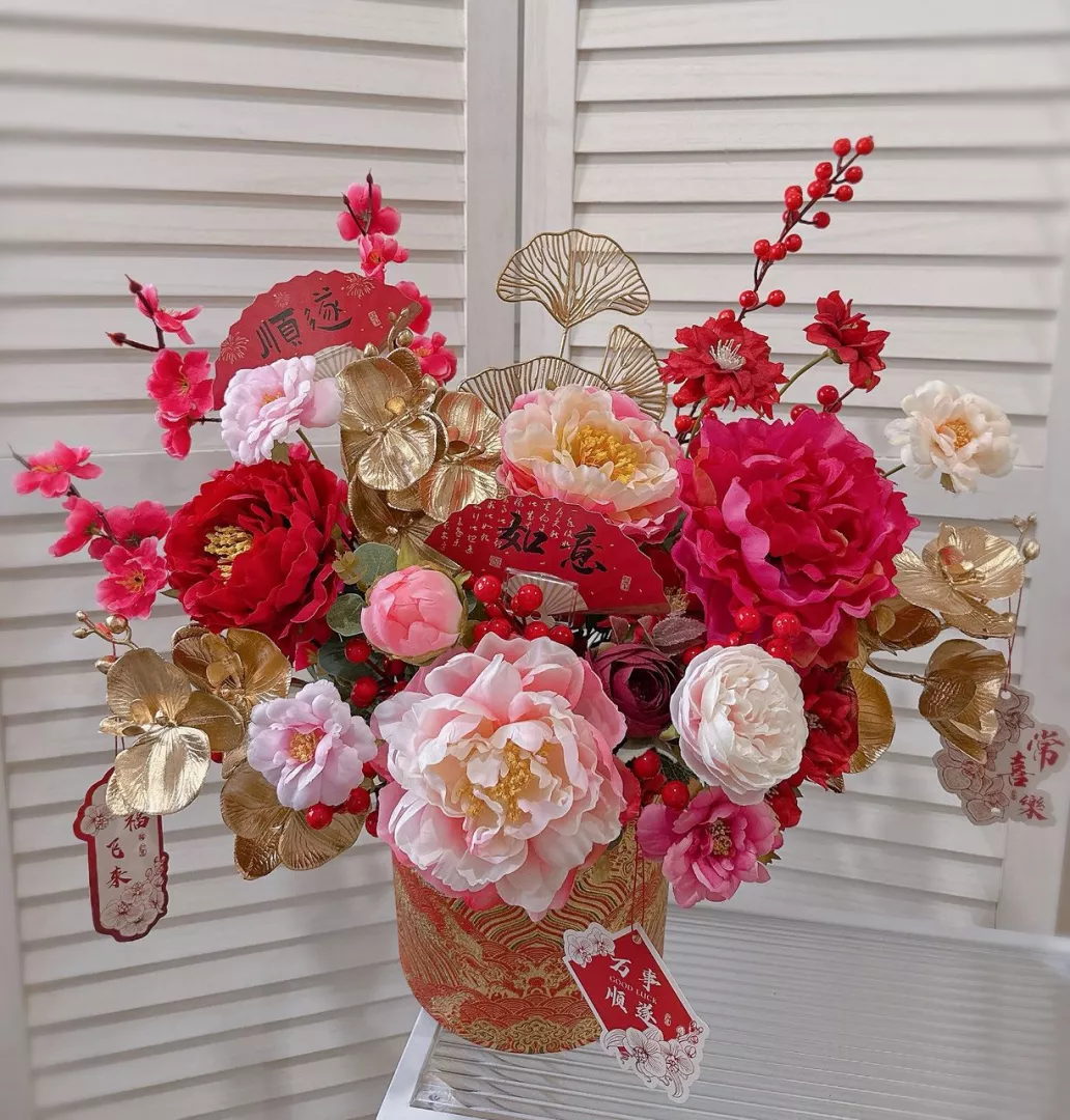 Chinese New Year Flower Box
