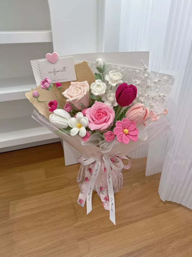 Mother's Day - Mix Crochet Bouquet