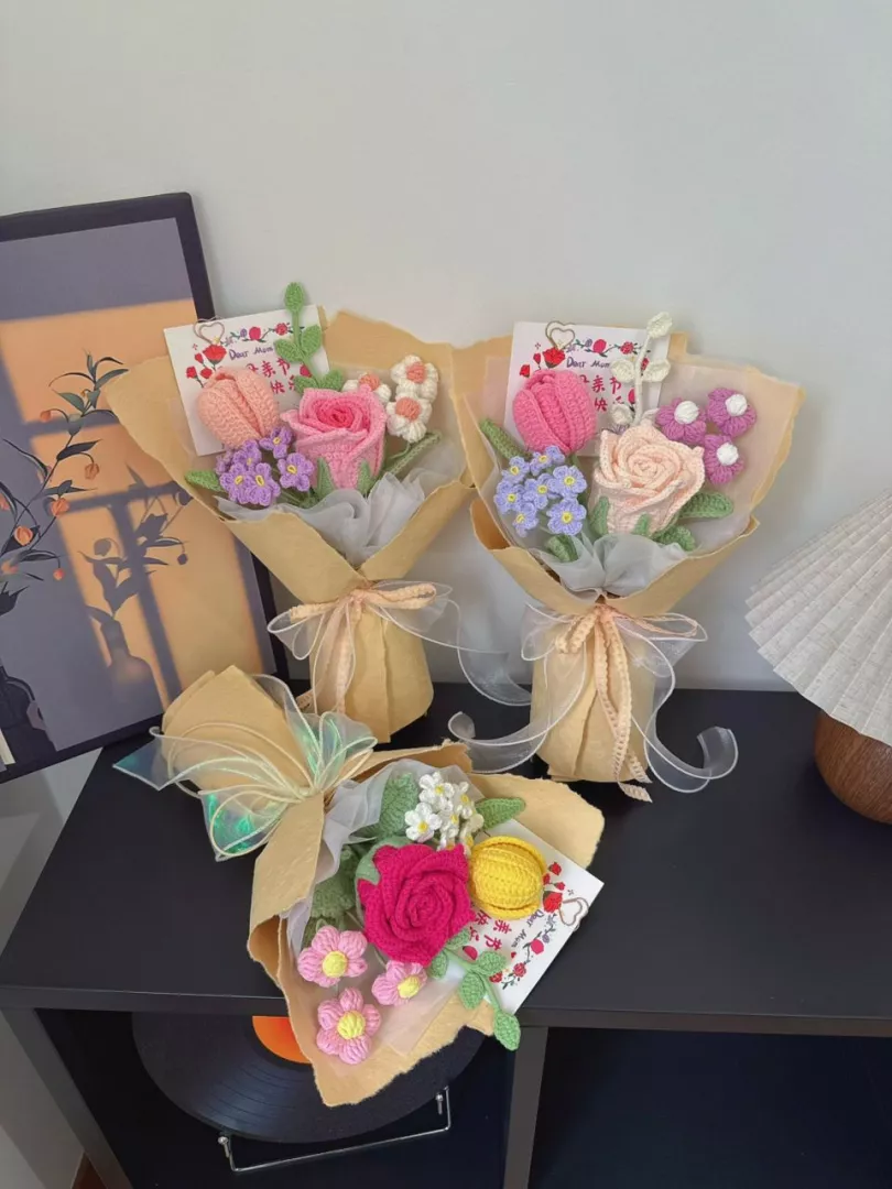 Mother's Day - S size Mix Crochet Bouquet