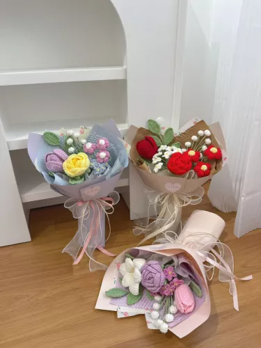 Mother's Day - S size Mix Crochet Bouquet