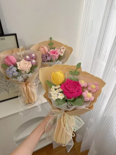 Mother's Day - S size Mix Crochet Bouquet