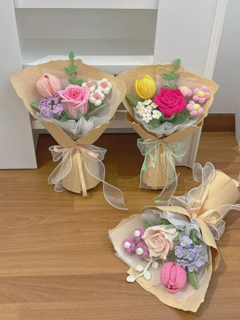 Mother's Day - S size Mix Crochet Bouquet