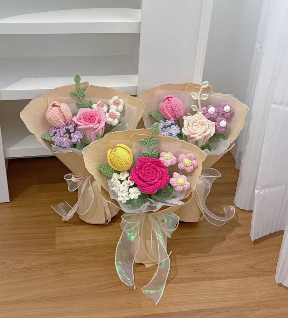 Mother's Day - S size Mix Crochet Bouquet