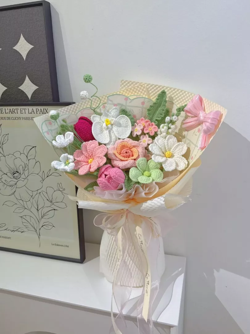 Mother's Day -  L size Mix Crochet Bouquet