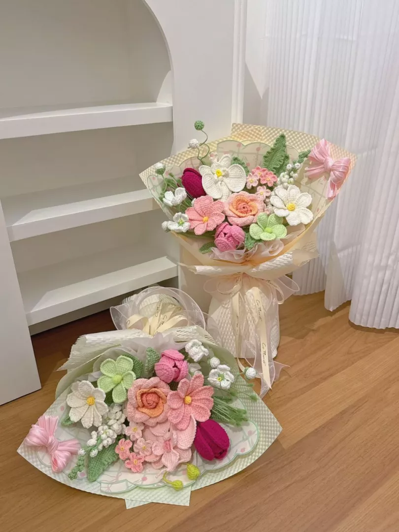 Mother's Day -  L size Mix Crochet Bouquet