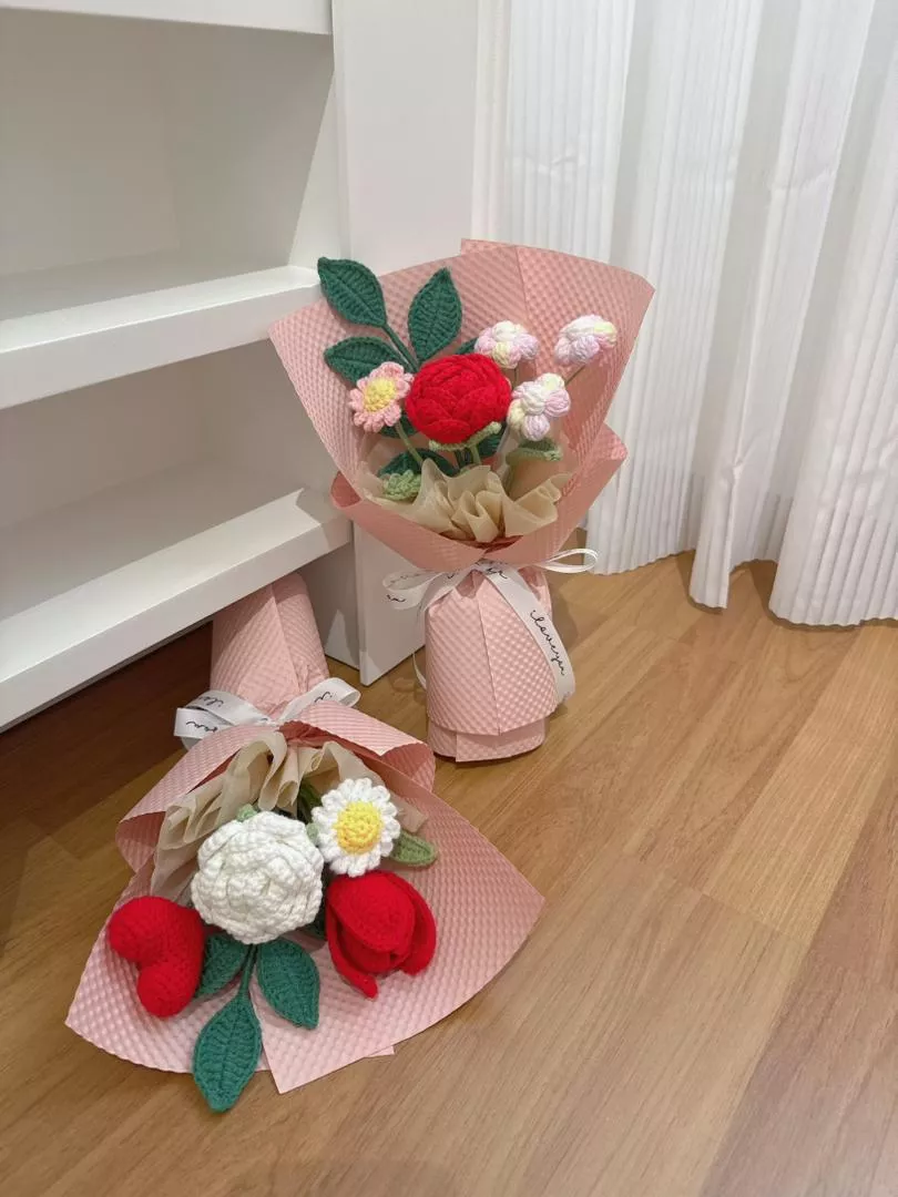 XS size Mix Crochet Bouquet