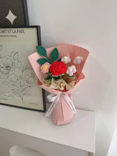 XS size Mix Crochet Bouquet