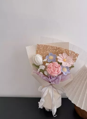 S size Pastel Theme Bouquet