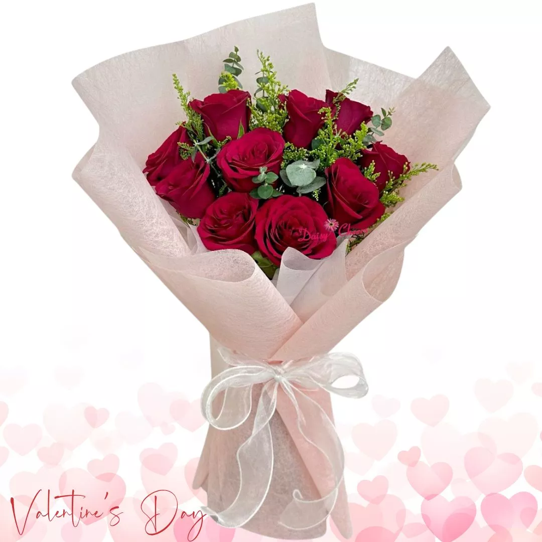 Crimson Passion Bouquet VD2614