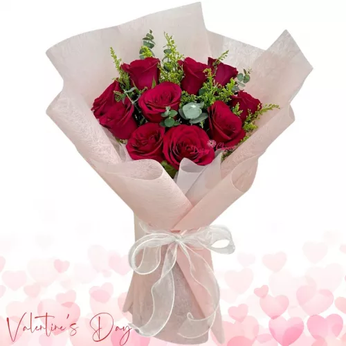 Crimson Passion Bouquet VD2614
