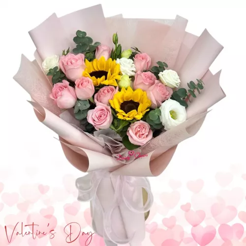 he Radiant Sunshine & Roses VD2621