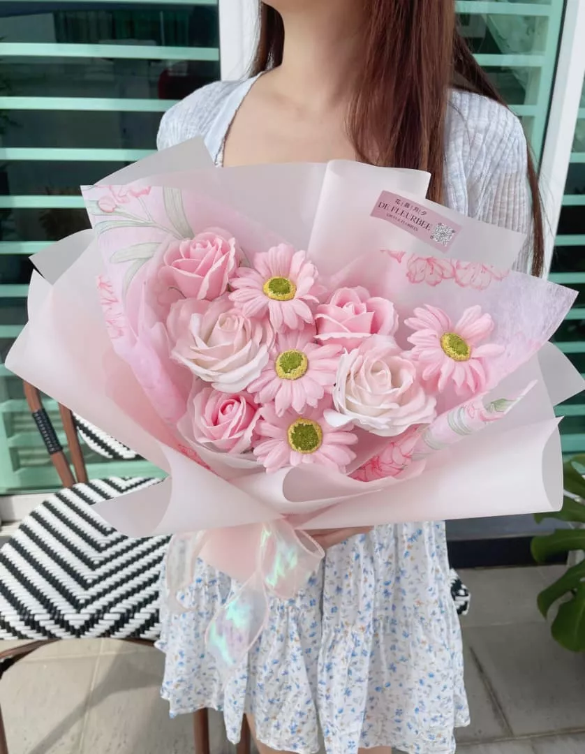 [NEW] Pink Blossom 粉色系列花束 | Soap Flower