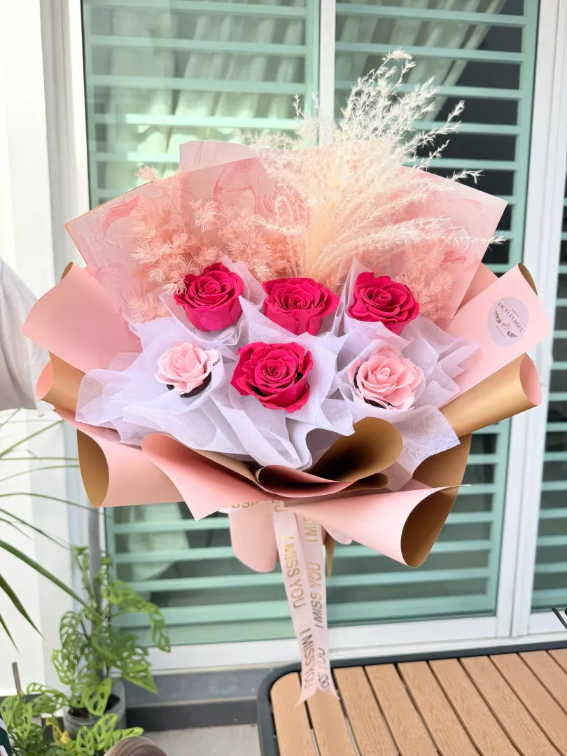 Preserved Rose 永生花花束 