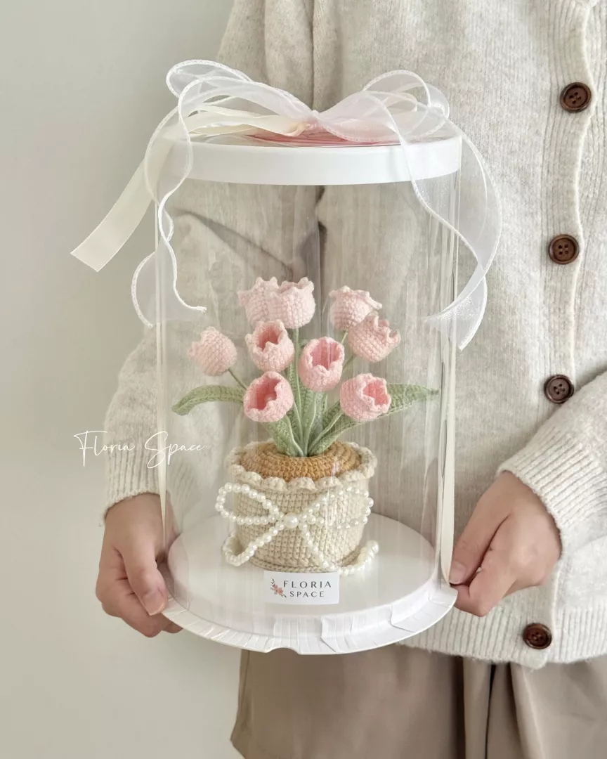 Valentine’s Day 2026 // Blooms in a Pot [Crochet Flowers] 🌼🌸