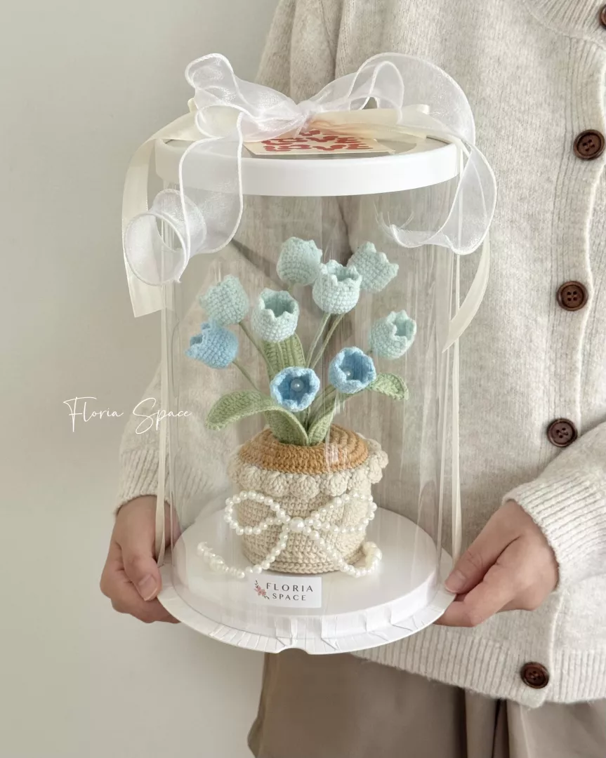 Valentine’s Day 2026 // Blooms in a Pot [Crochet Flowers] 🌼🌸