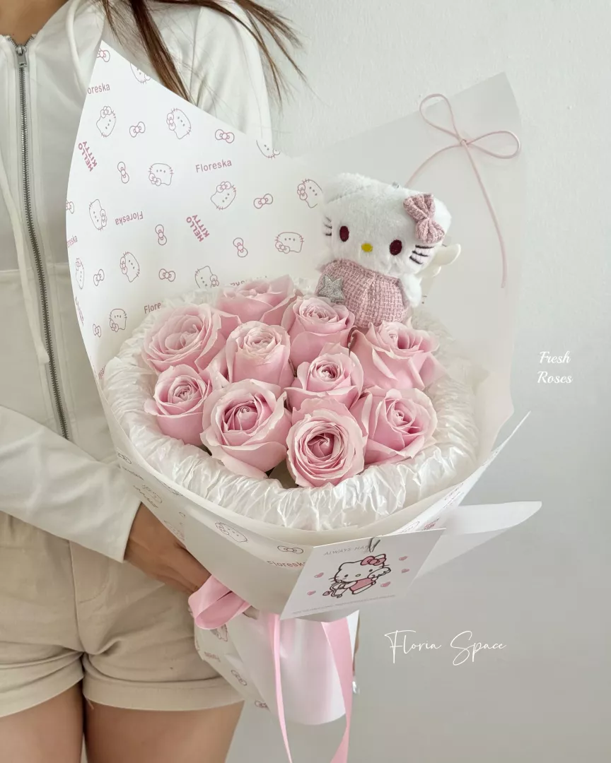 Valentine’s Day 2026 // Hello Kitty Madness [Fresh/ Soap Roses] 🌼🌸