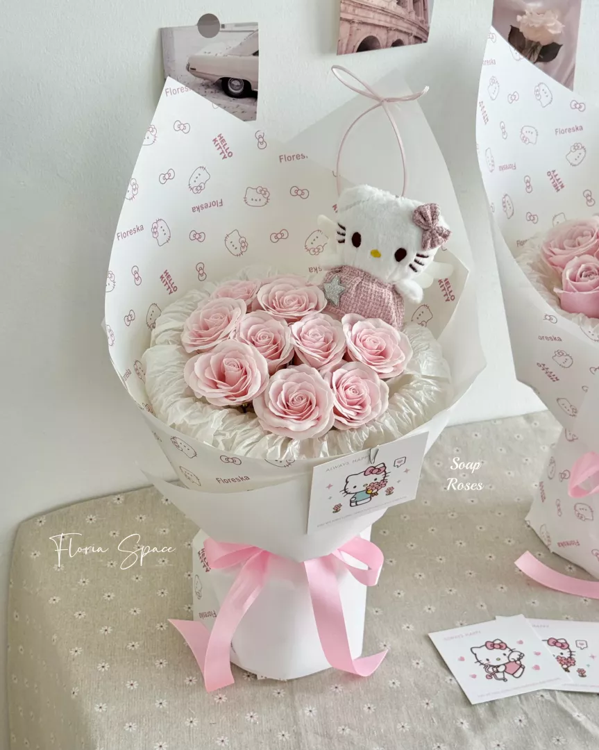 Valentine’s Day 2026 // Hello Kitty Madness [Fresh/ Soap Roses] 🌼🌸