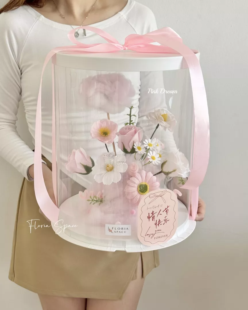 Soap Valentine’s Day 2026 // Cotton Candy [Soap Flowers] ☁️🍬