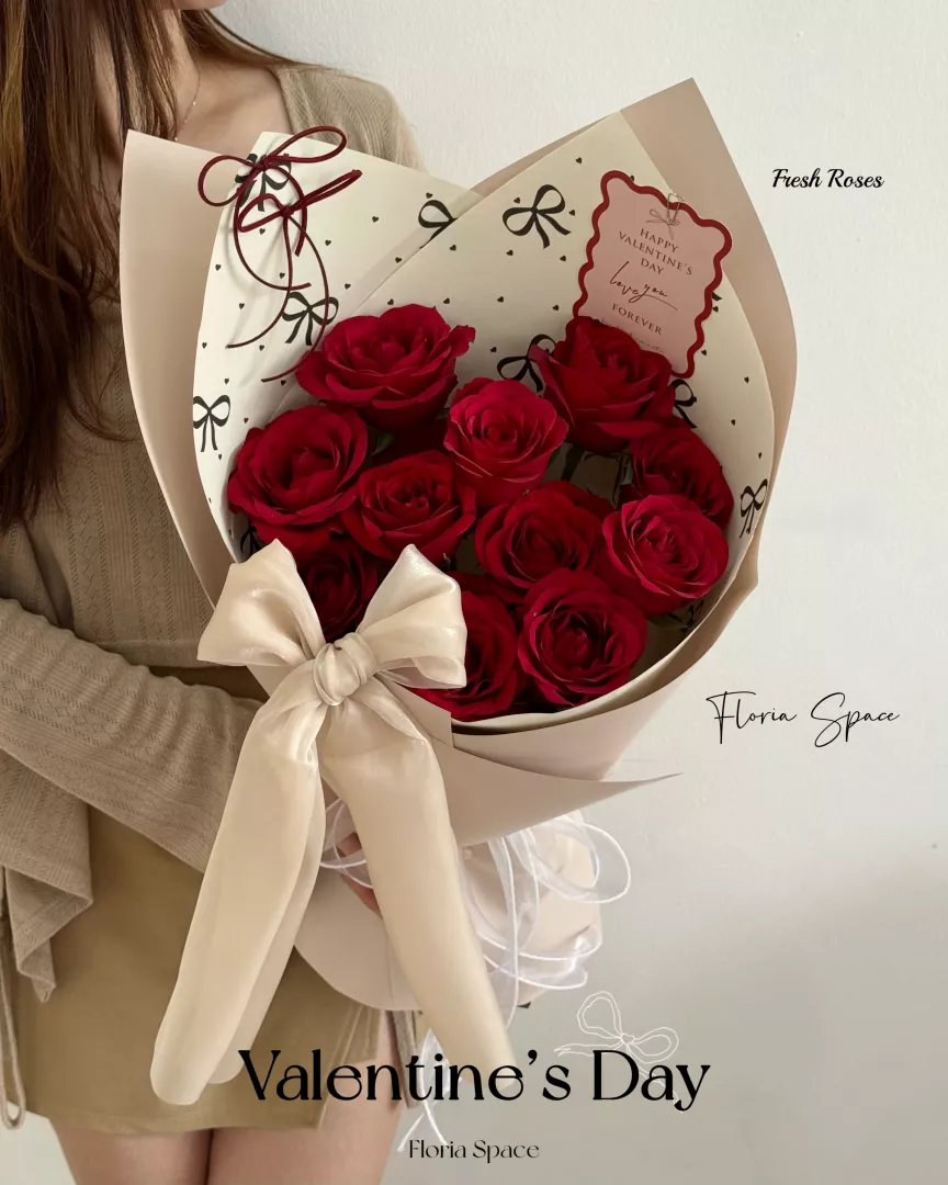 Valentine’s Day 2026 // Sweet Bow [Fresh Red Roses] 🎀🌹