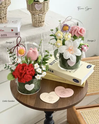 [Mother’s Day 2026] Little Garden | Crochet Flowers Basket 🌼