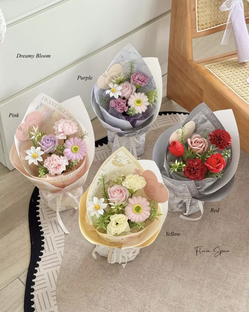 [Mother’s Day 2026] Dreamy Bloom | Soap Flowers Bouquet ✨