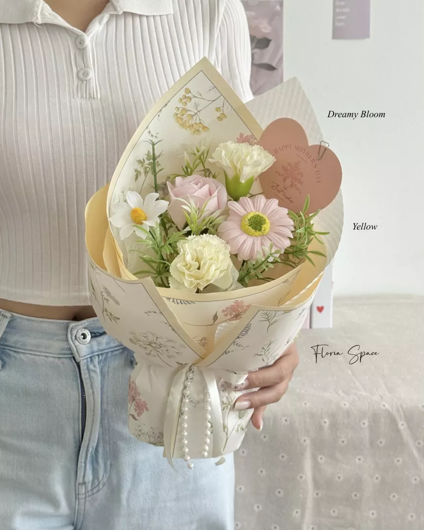 [Mother’s Day 2026] Dreamy Bloom | Soap Flowers Bouquet ✨